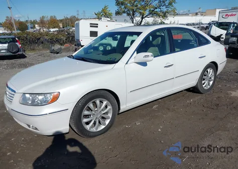 2007 Hyundai Azera Limited/Se из США, поврежденный, VIN KMHFC46F07A229069